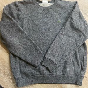 Lacoste men's crew neck sweatshirt